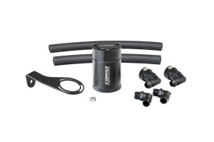 Ford Bronco Oil Catch Can - CORSA Performance - 6061 Aluminum, Multi-Stage Separation, 3 oz Capacity - `21-`25